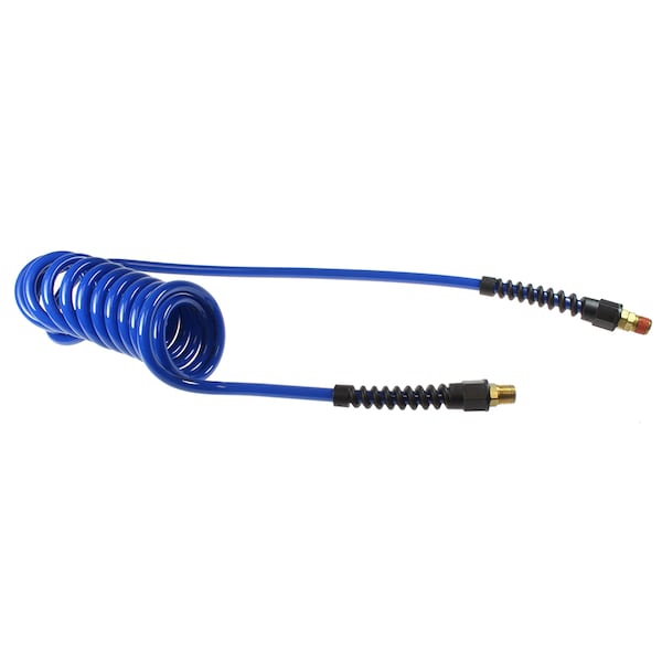 Flexcoil 1/4 ID x 30 ft 1/4 MPT Rigid x Swivel Dark Blue